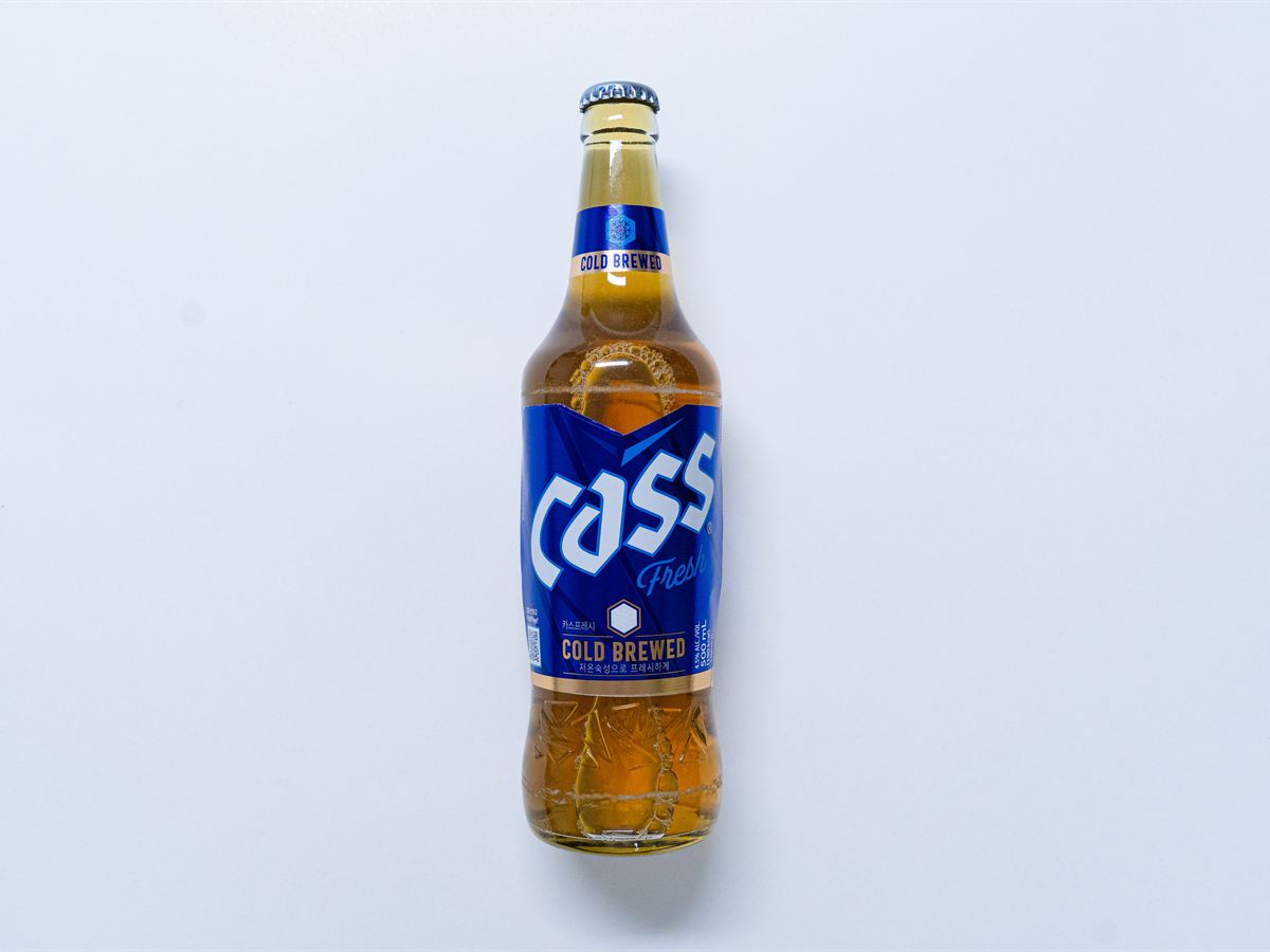 맥주 병 종이 라벨 적용 제품